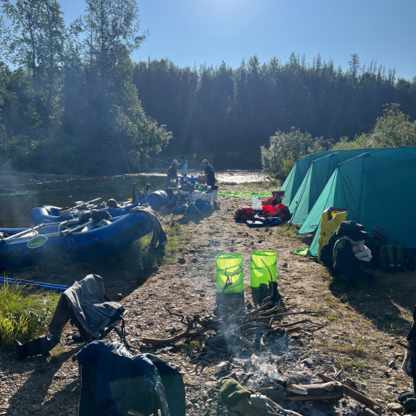 Bottom Carousel camp setup